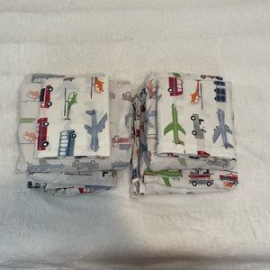 Pottery Barn Kids twin sheet sets. 100% cotton.
